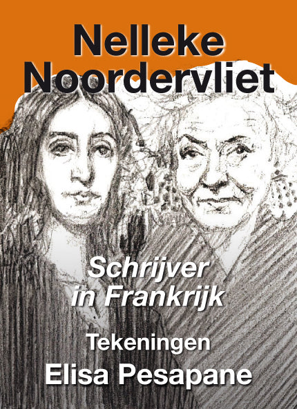 Omslag van Elisa Pesapane illustraties – Schrijver in Frankrijk, handgemaakt MatchBoox-miniatuurboek – MatchBoox productafbeelding