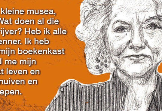 Inkijkpagina uit Elisa Pesapane illustraties – Schrijver in Frankrijk, met tekst en originele illustraties – MatchBoox productafbeelding