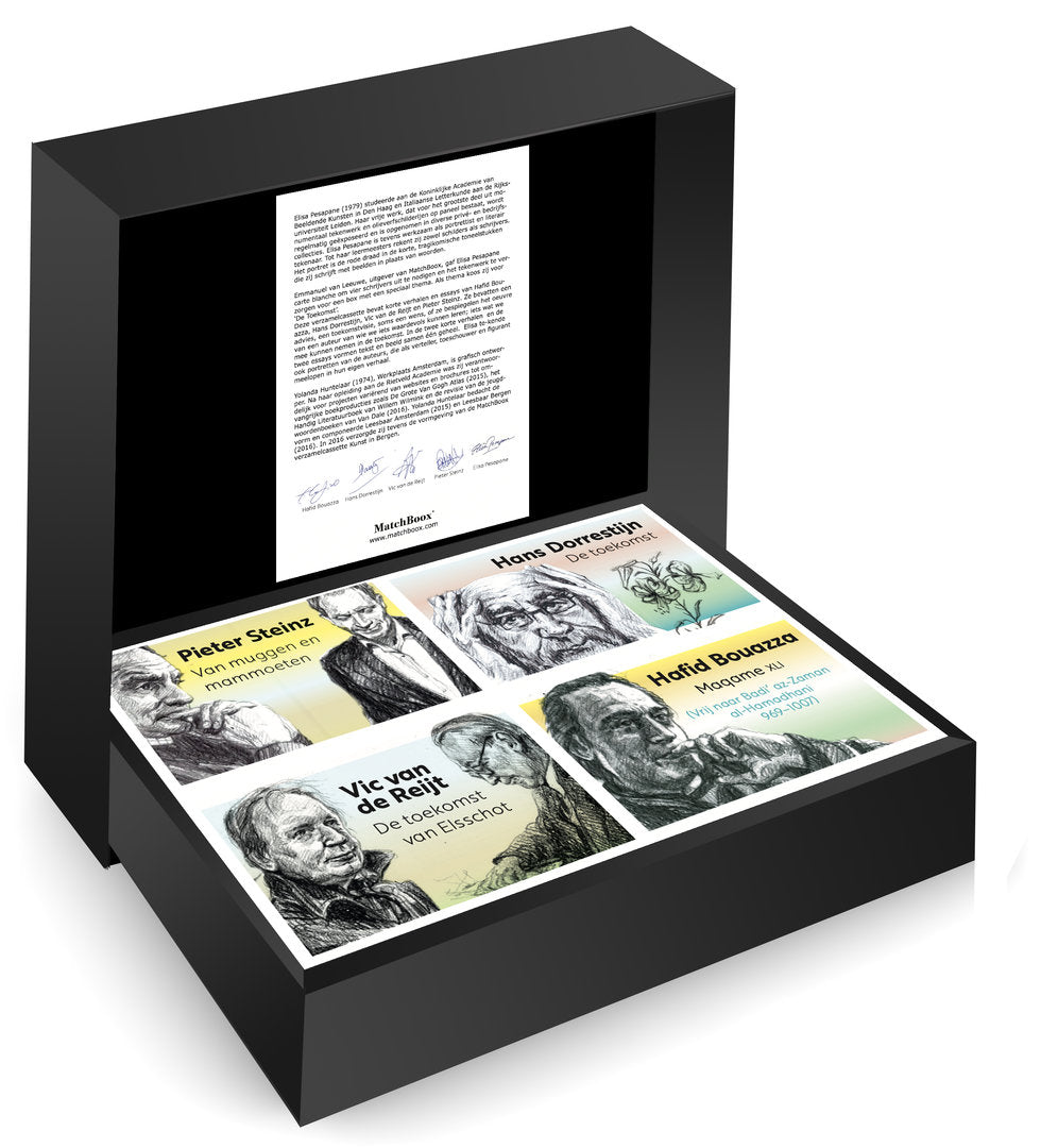 Elisa Pesapane Serie 2 in een luxe zwarte MatchBoox-cassette – MatchBoox productafbeelding 2