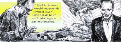 Inkijkpagina uit Elisa Pesapane illustraties – Van Muggen en Mammoeten, met tekst en originele illustraties