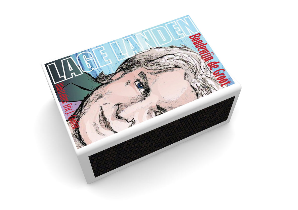 Inkijkpagina uit Eric J. Coolen illustraties – Lage Landen, met tekst en originele illustraties – MatchBoox productafbeelding 3