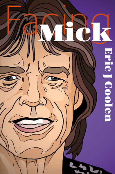 Omslag van Eric J. Coolen portretten – Mick Jagger – The Rolling Stones, handgemaakt MatchBoox-miniatuurboek – MatchBoox productafbeelding 1