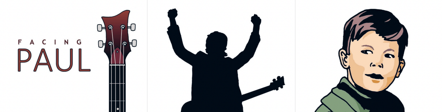 Inkijkpagina uit Paul McCartney – The Fab Four, MatchBoox-miniatuurboek (2) – MatchBoox productafbeelding