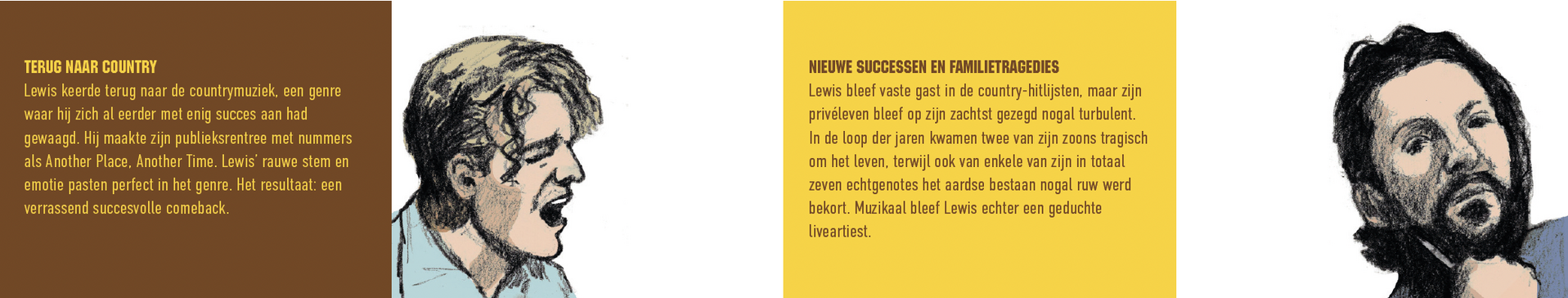 Inkijkpagina uit Jerry Lee Lewis – Rock 'n' Roll, met tekst en originele illustraties (3) – MatchBoox productafbeelding 3