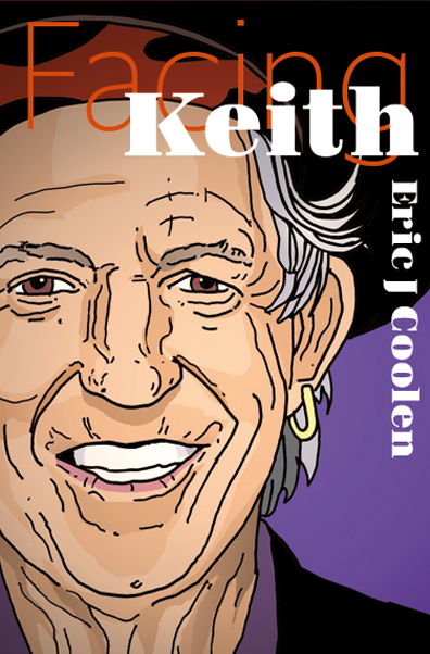 Omslag van Keith Richards – The Rolling Stones, handgemaakt MatchBoox-miniatuurboek