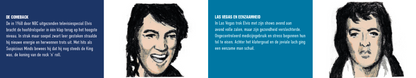 Inkijkpagina uit Rock 'n' Roll Serie, met tekst en originele illustraties