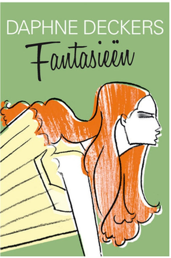 Cover van Fantasieën van Daphne Deckers, met illustraties van Ingrid Bockting, uitvouwbaar miniatuurboek van MatchBoox. – MatchBoox productafbeelding