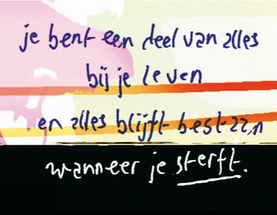 Inkijkpagina uit Gerrit Komrij – Alles blijft, met tekst en originele illustraties – MatchBoox productafbeelding 3