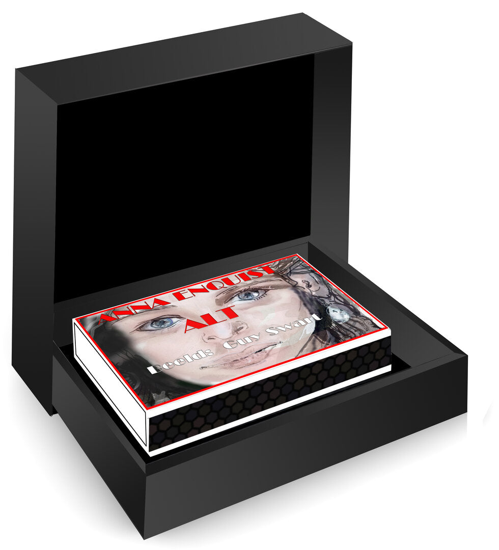 Inkijkpagina uit Guy Swart illustraties – ALT, met tekst en originele illustraties – MatchBoox productafbeelding