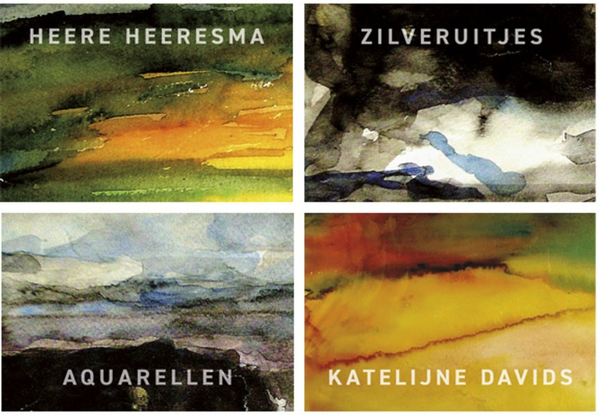 Cover van de Heere Heeresma Serie met tekeningen van Katelijne Davids, vier uitvouwbare miniatuurboeken van MatchBoox. – MatchBoox productafbeelding 3