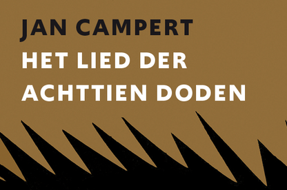 Omslag van Jan Campert – Het lied der achttien doden, handgemaakt MatchBoox-miniatuurboek