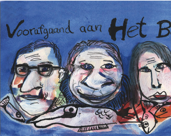 Inkijkpagina uit Jan Mulder – Ware liefde, met tekst en originele illustraties – MatchBoox productafbeelding