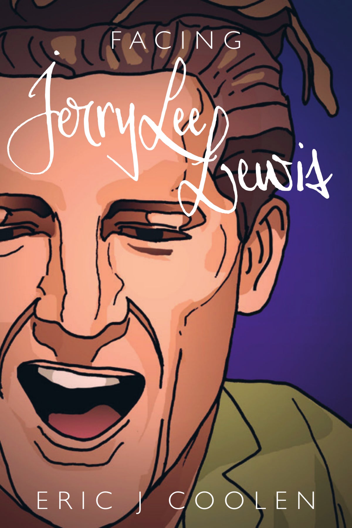 Omslag van Jerry Lee Lewis – Rock 'n' Roll, geïllustreerd door Eric J. Coolen voor MatchBoox – MatchBoox productafbeelding