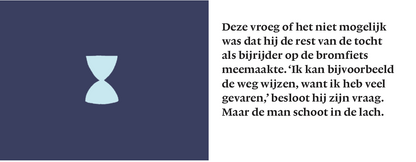 Inkijkpagina uit J.M.A. Biesheuvel Serie, met tekst en originele illustraties