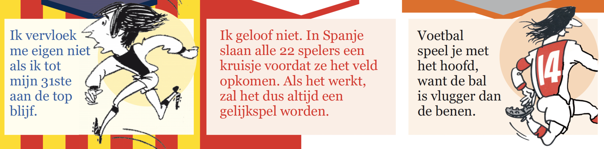Inkijkpagina uit Dik Bruynesteyn | Johan Cruijff en Louis van Gaal Series, met tekst en originele illustraties (10) – MatchBoox productafbeelding 11