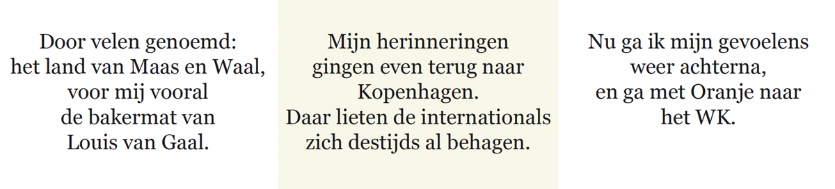 Inkijkpagina uit Dik Bruynesteyn | Johan Cruijff en Louis van Gaal Series, met tekst en originele illustraties (18) – MatchBoox productafbeelding