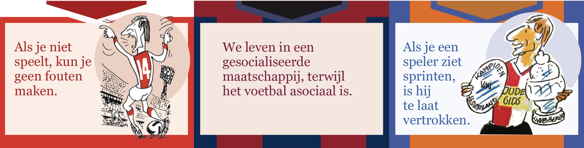 Inkijkpagina uit Dik Bruynesteyn | Johan Cruijff en Louis van Gaal Series, met tekst en originele illustraties (6) – MatchBoox productafbeelding 7