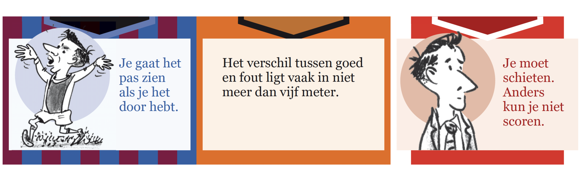 Inkijkpagina uit Johan Cruijff Serie, met tekst en originele illustraties (4) – MatchBoox productafbeelding 6