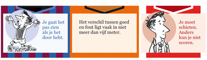 Inkijkpagina uit Johan Cruijff Serie, met tekst en originele illustraties (4)