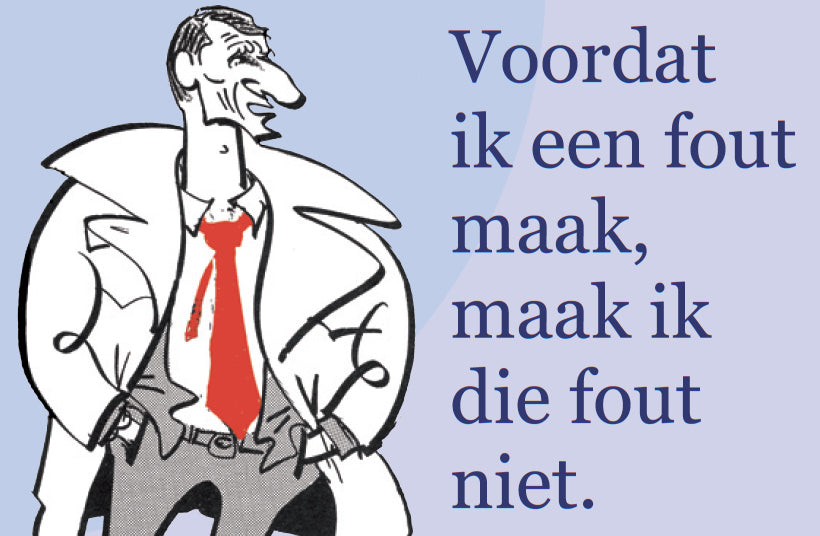 Omslag van Johan Cruijff – Voordat ik een fout maak, maak ik die fout niet, handgemaakt MatchBoox-miniatuurboek – MatchBoox productafbeelding