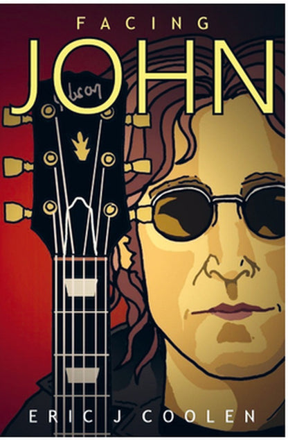 Cover van John Lennon uit The Fab Four, met een portret van Eric J. Coolen, uitvouwbaar miniatuurboek van MatchBoox.