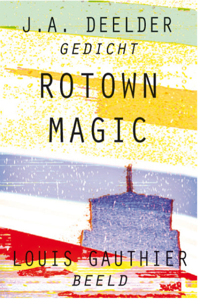 Omslag van Jules Deelder – Rotown Magic, handgemaakt MatchBoox-miniatuurboek
