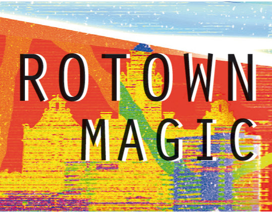 Inkijkpagina uit Jules Deelder – Rotown Magic, met tekst en originele illustraties – MatchBoox productafbeelding 3
