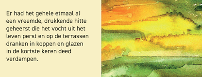 Inkijkpagina uit Katelijne Davids kunst – Heere Heeresma Serie, met tekst en originele illustraties (2)