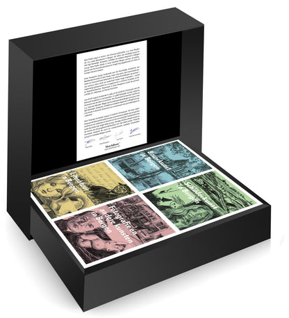 Kunst in Bergen (N.-H.) Serie in een luxe zwarte MatchBoox-cassette