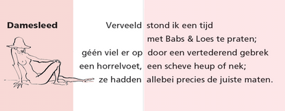Inkijkpagina uit Lévi Weemoedt – Propria Cures, met tekst en originele illustraties