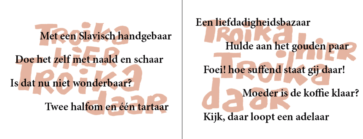 Inkijkpagina uit Lies Kindt illustraties – Dodenrit, met tekst en originele illustraties – MatchBoox productafbeelding
