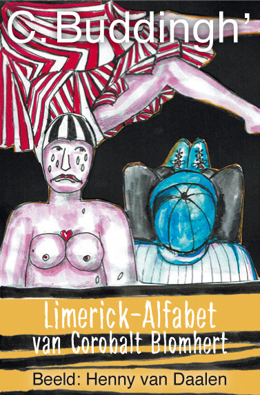 Omslag van C. Buddingh' – Limerick - Alfabet, handgemaakt MatchBoox-miniatuurboek – MatchBoox productafbeelding 1