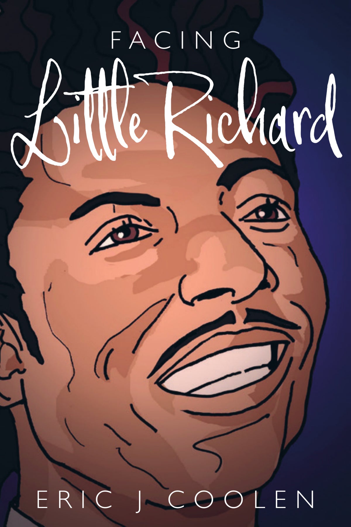 Omslag van Little Richard – Rock 'n' Roll, geïllustreerd door Eric J. Coolen voor MatchBoox – MatchBoox productafbeelding