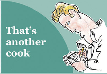 Omslag van Louis van Gaal – That's another cook, handgemaakt MatchBoox-miniatuurboek