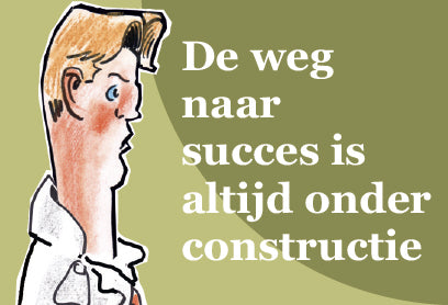 Inkijkpagina uit Louis van Gaal – De weg naar succes is altijd onder constructie, met tekst en originele illustraties (2)