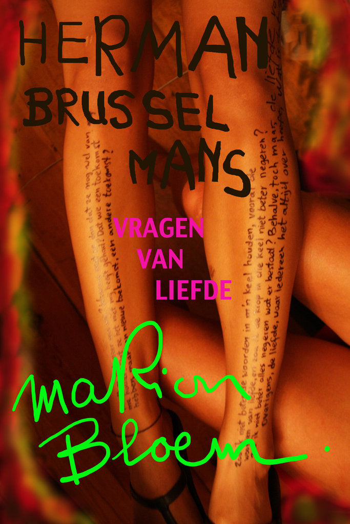 Omslag van Marion Bloem illustraties – Vragen van liefde, handgemaakt MatchBoox-miniatuurboek – MatchBoox productafbeelding