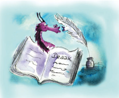 Inkijkpagina uit Marion van de Coolwijk – Beeld en Taal, met tekst en originele illustraties