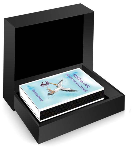 Marion van de Coolwijk – Beeld en Taal in de luxe MatchBoox-geschenkdoos – MatchBoox miniatuurboek