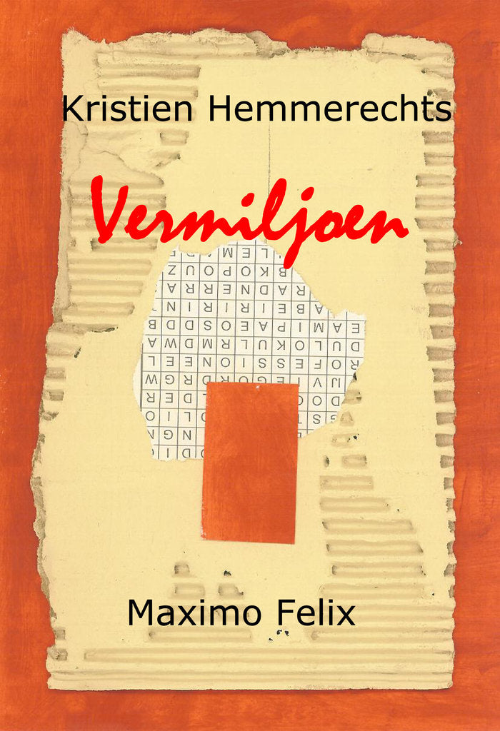Omslag van Maximo Felix illustraties – Vermiljoen, handgemaakt MatchBoox-miniatuurboek – MatchBoox productafbeelding