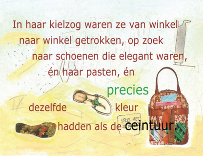 Inkijkpagina uit Maximo Felix illustraties – Vermiljoen, met tekst en originele illustraties