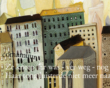 Inkijkpagina uit Nanne Meulendijks illustraties – Droge keel, met tekst en originele illustraties