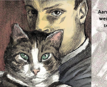 Inkijkpagina uit Over Hermans en het zelfmedelijden, met tekst en originele illustraties