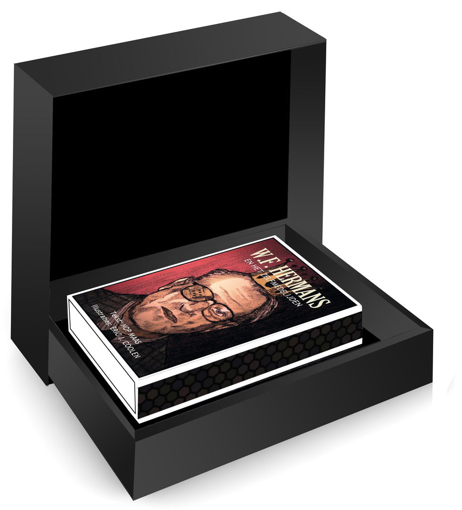 Over Hermans en het zelfmedelijden in de luxe MatchBoox-geschenkdoos – MatchBoox productafbeelding