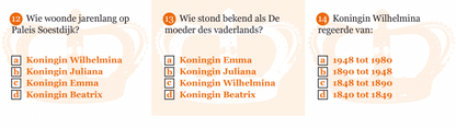 Inkijkpagina uit Erik Varekamp illustraties – Lang Leve Ons Oranjehuis, met tekst en originele illustraties (2)