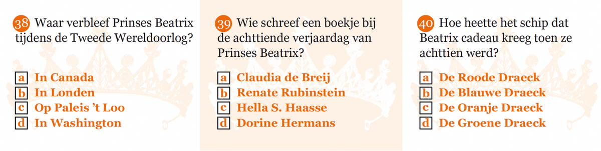 Inkijkpagina uit Erik Varekamp illustraties – Lang Leve Ons Oranjehuis, met tekst en originele illustraties (3) – MatchBoox productafbeelding