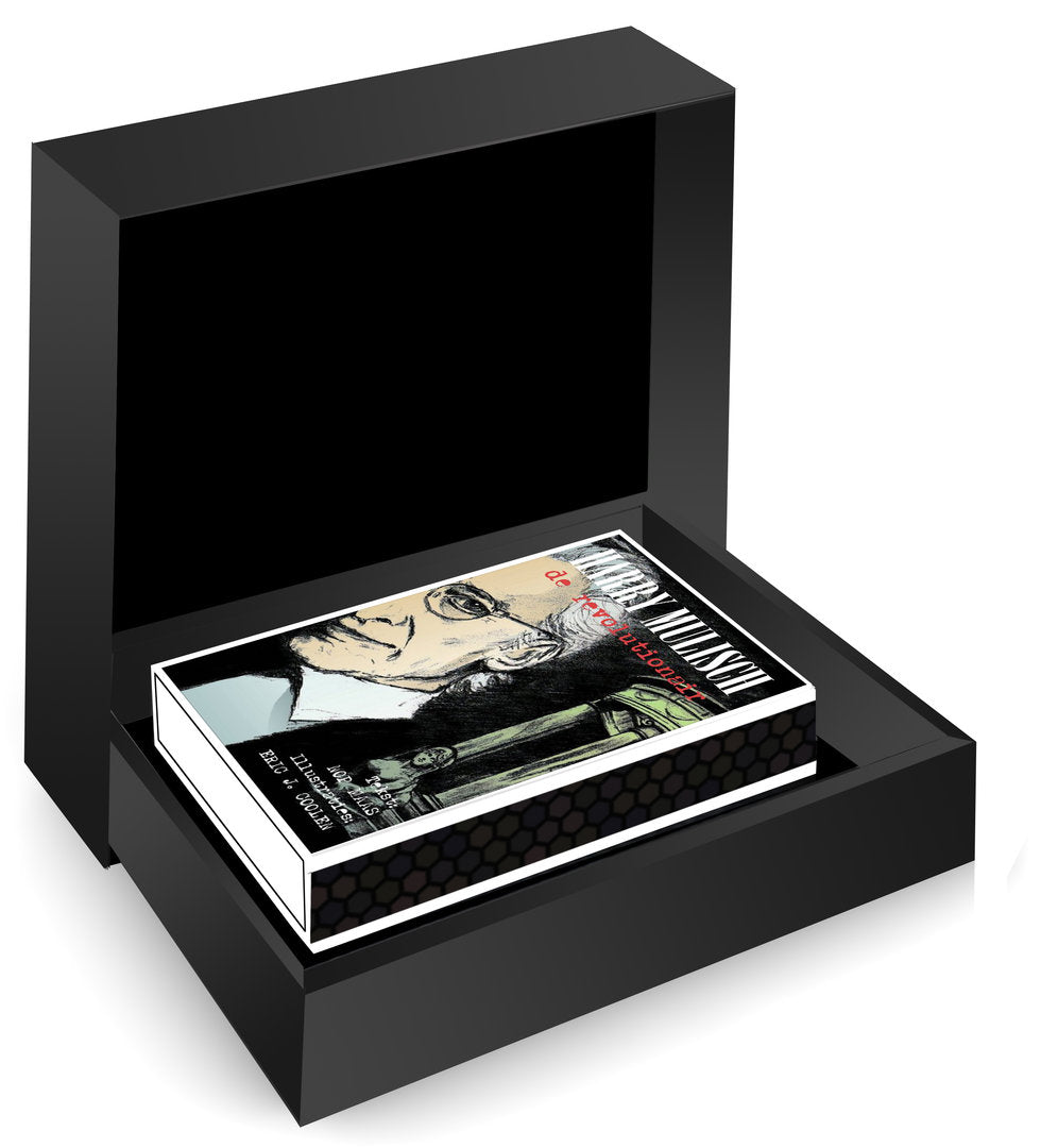 Over Harry Mulisch de revolutionair in de luxe MatchBoox-geschenkdoos – MatchBoox productafbeelding