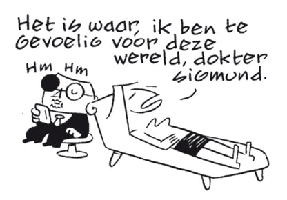 Inkijkpagina uit Peter de Wit – Breekbaar als porselein, met tekst en originele illustraties