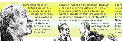 Inkijkpagina uit Pieter Steinz – Van Muggen en Mammoeten, met tekst en originele illustraties