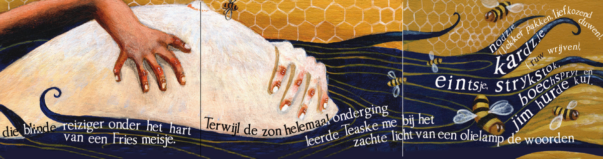 Inkijkpagina uit Ronald Giphart – De Blinde Reiziger, met tekst en originele illustraties (2) – MatchBoox productafbeelding 4