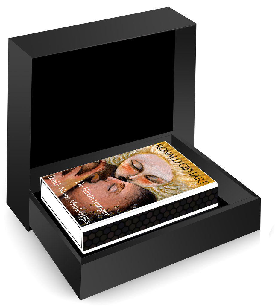 Ronald Giphart – De Blinde Reiziger in de luxe MatchBoox-geschenkdoos – MatchBoox productafbeelding